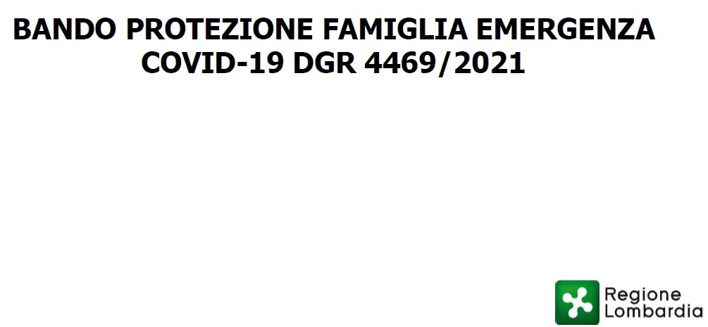 SOSTEGNO ALLE FAMIGLIE CON FIGLI MINORI IN SITUAZIONE DI PARTICOLARE CRITICITÀ A SEGUITO DELL’EMERGENZA COVID19